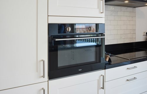 Keuken met eiland, grote oven